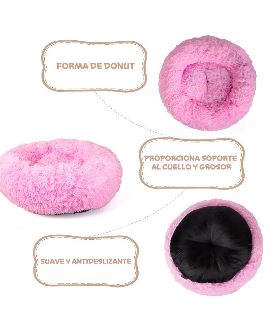 Cama Donuts Rosado