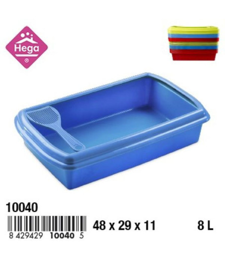 Arenero para gato sin techo 48x29x11cm