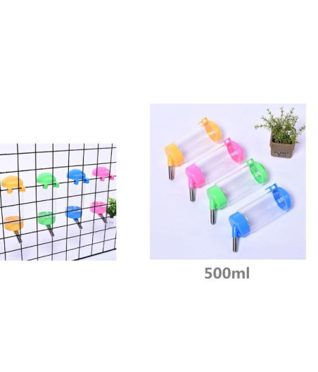 BEBEDERO DE HAMSTER Y CONEJO 500ml