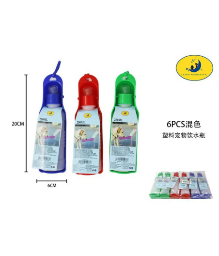 BEBEDERO DE VIAJES PARA MASCOTAS  250ML