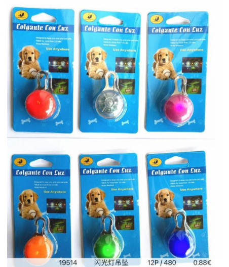 Colgante con Led para Mascotas