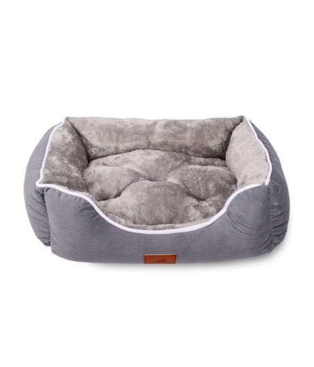 Cama de Perro Gris
