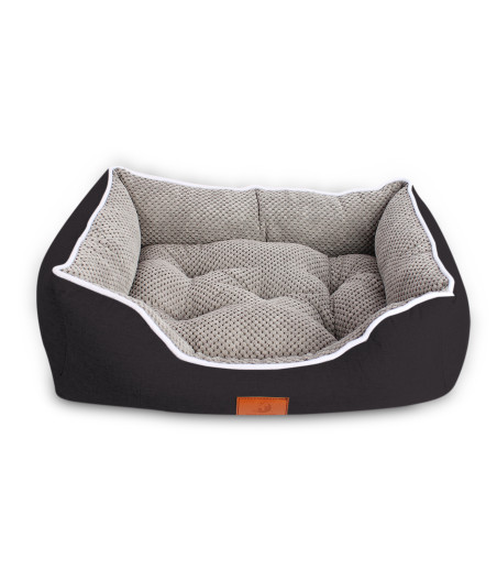 Cama de Perro Negro