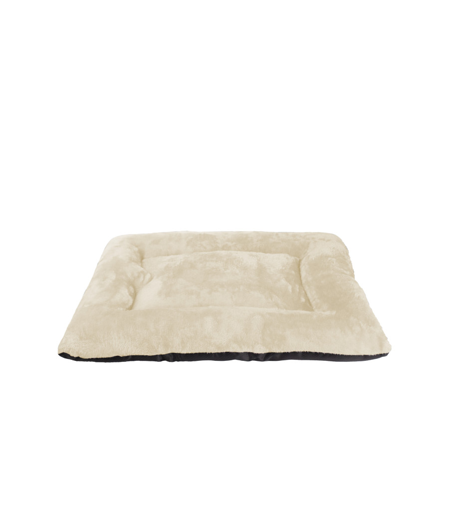 Colchoneta Rectangular de  Felpa Beige