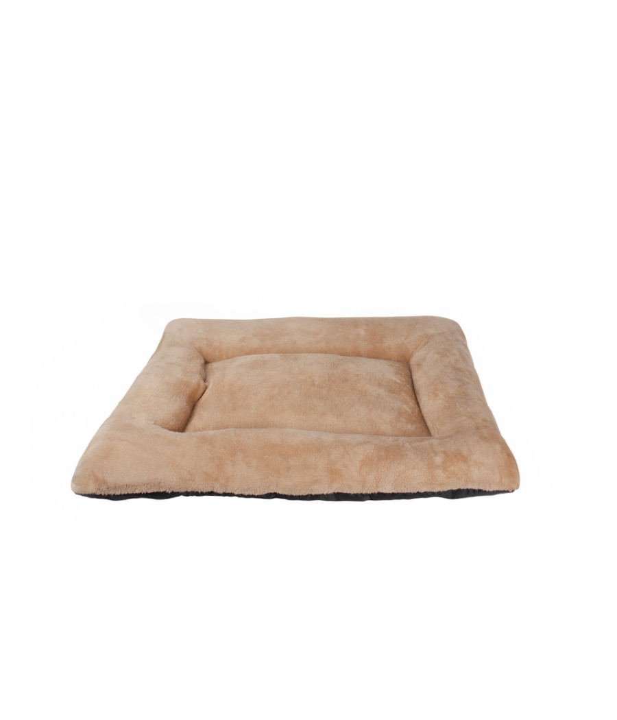 Colchoneta Rectangular de  Felpa Marron